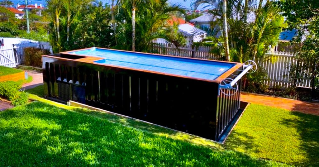container swimming pools